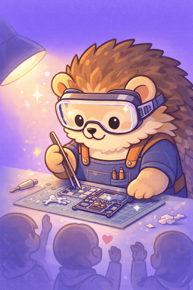 職人ハリネズミ